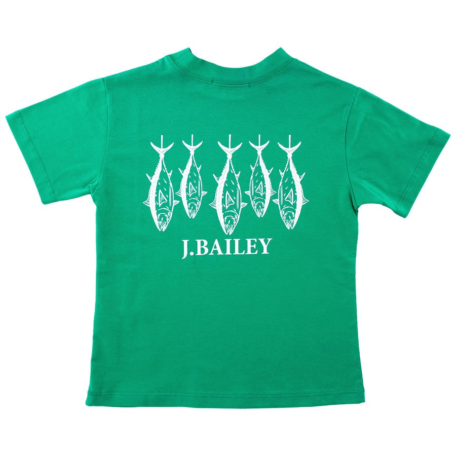 Logo T-Shirt - Fish | J. Bailey 7 / Kelly Green