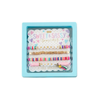 Sweet & Sassy Bracelet Set - Happy