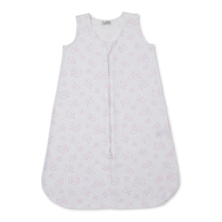 Printed Wearable Blanket - Cheerful Good Night - Light Pink