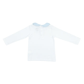 Boys Pima Shirt with Jacquard Shorts