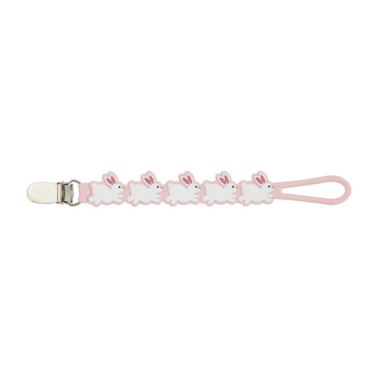 Pink Bunny Pacy Strap