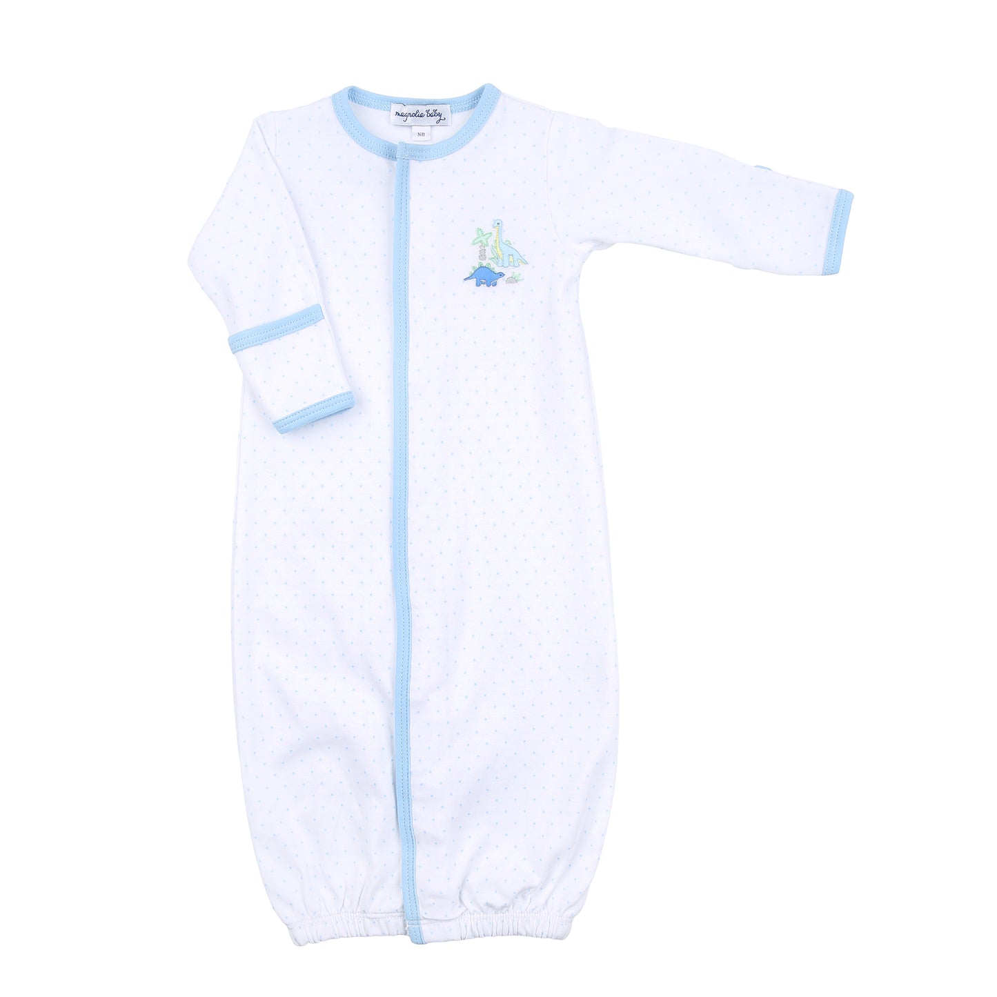 Dinoland Embroidered Convertible Gown