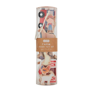 Wood Toy Set - Farm