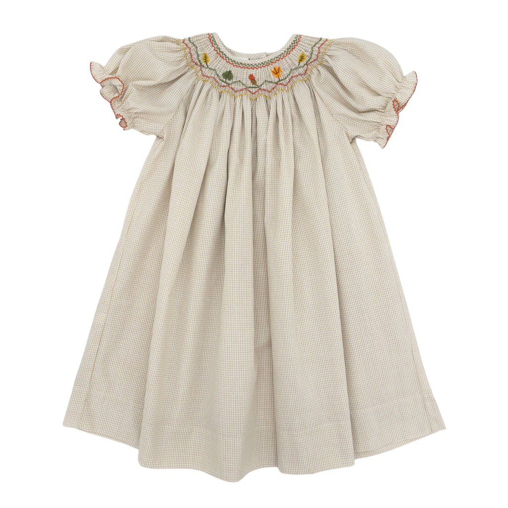 smocked thanksgiving dress Emma Bishop with Hand-smocking - Autumn Tails You w... Color:Midnite Sparkly Satin Prom Dresses Cocktail Dress Macys Dresses