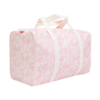 Duffle Bag - Bows Pink on Pink