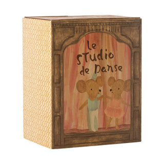 Ballet Mice in Dance Studio - Little Sister and Brother