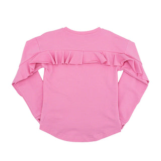 Knit Tabby Top with Ombre Hearts