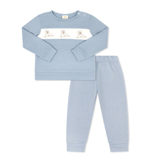 Bayou Play Set - Bakersfield Blue with Puppy