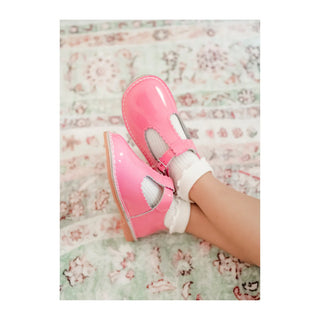 Selena T-strap - Malibu Pink