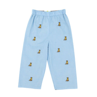 Reversible Leo Pants (Corduroy) with Embroidery - Labrador