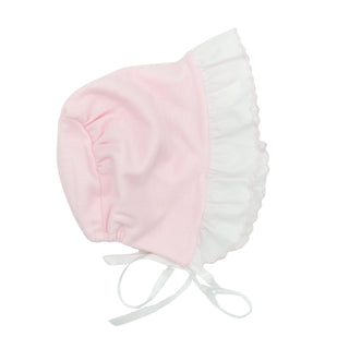 Girls Knit Baby Hat with Ruffle