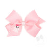 Ghost on Light Pink with White