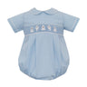 Ghosts on Blue Gingham