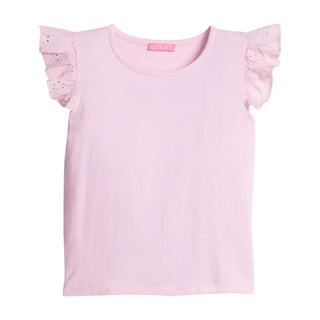 Eyelet Tank - Pink - FINAL SALE