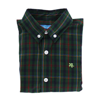Roscoe Button Down Shirt - Watson Plaid