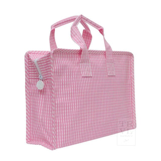 On the Go Gingham Tote - FINAL SALE