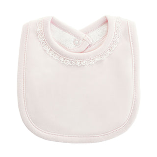 Pima Bib with Lace Trim