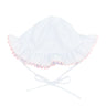 White with Pink