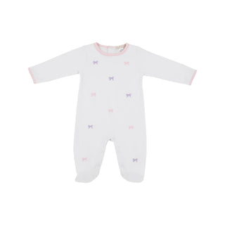Rock Me Romper - Bow Embroidery