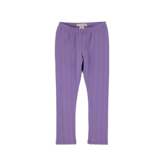 Mitzy Sue Slacks (Quilted) - Palisades Purple