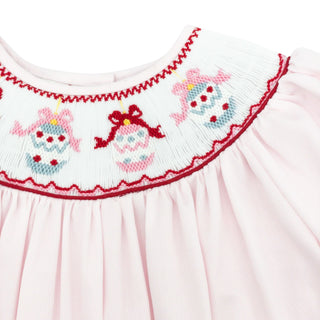 Bishop Dress with Hand-smocking - Christmas Ornaments