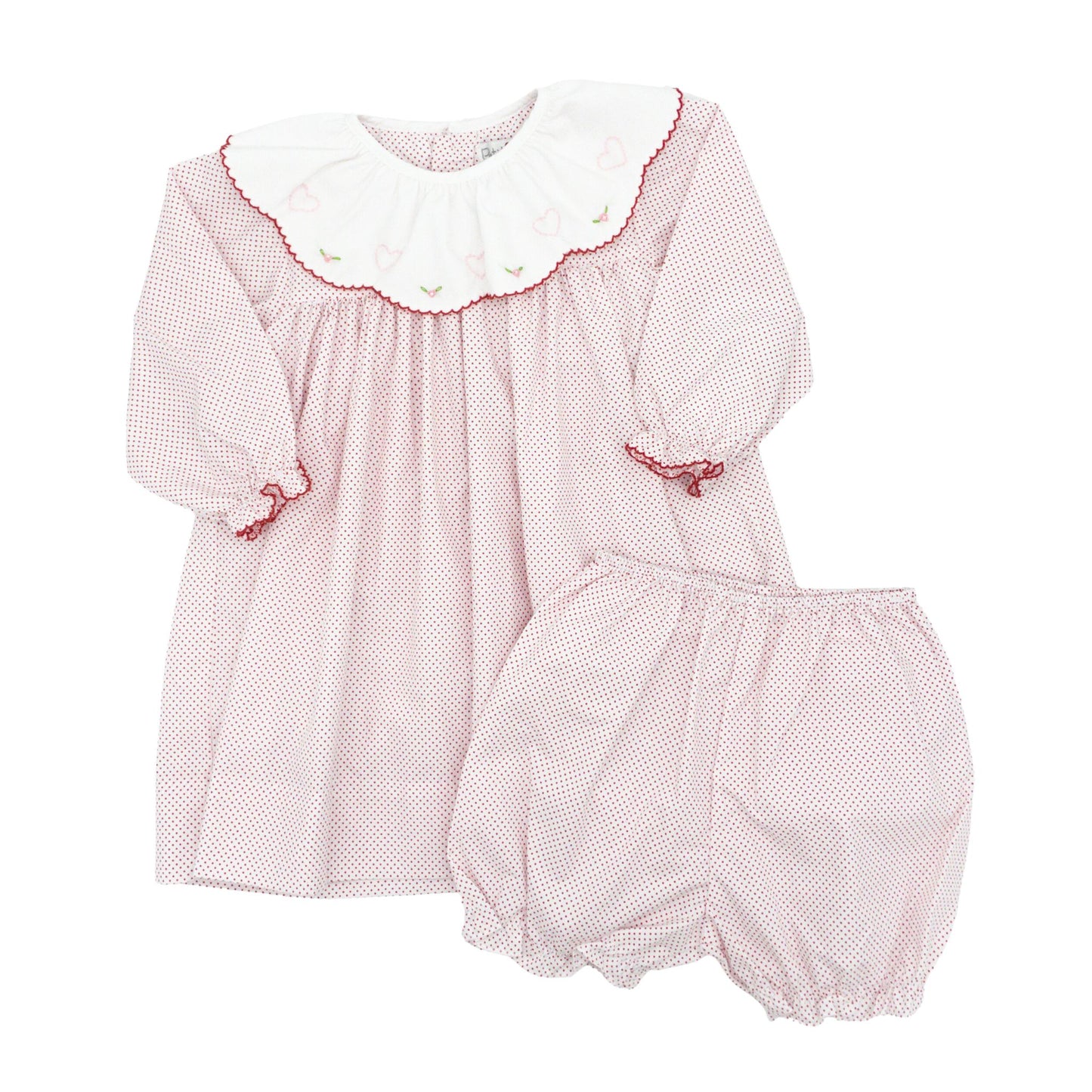 Heart Embroidered Dress