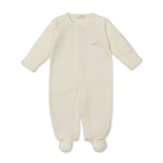 Footie with Hand Embroidery - Premier Baby Duckling