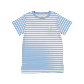 Carter Crewneck - Sarasota Sky Stripe