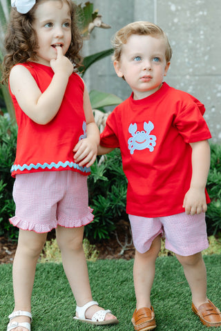 Crab Short Set - FINAL SALE