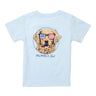 Patriot Dog on Periwinkle