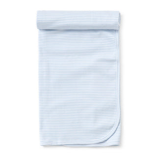 Blue Simple Stripes Blanket