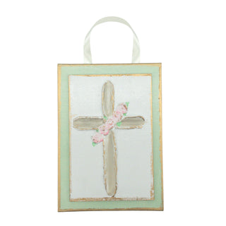 Cross with Roses Panel