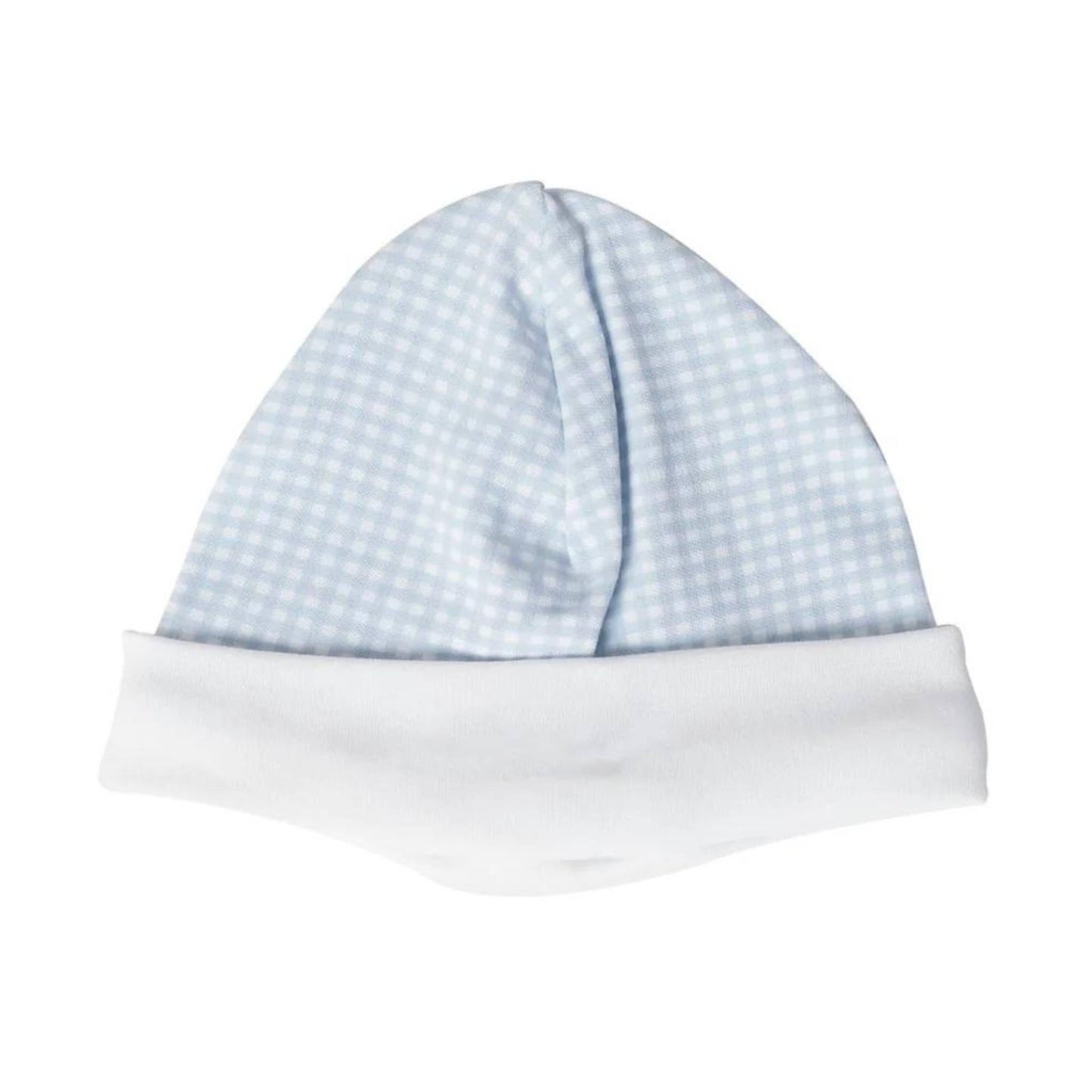 Boys Gingham Baby Hat