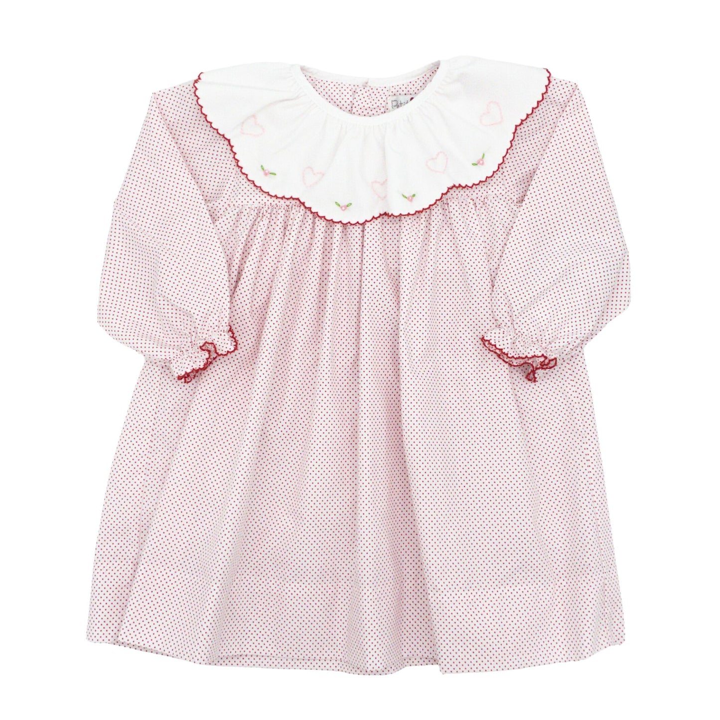 Heart Embroidered Dress