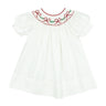 Bows and Garland on White