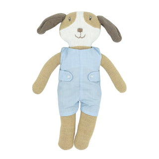 Knit Dog with Romper