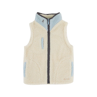Van Camp Vest (Sherpa) - Palmetto Pearl