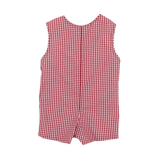 Ashton Shortall with Hand-smocking - Firetruck