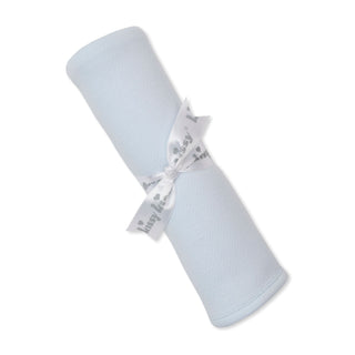 Jacquard Blanket - Sweet Homecoming in Light Blue