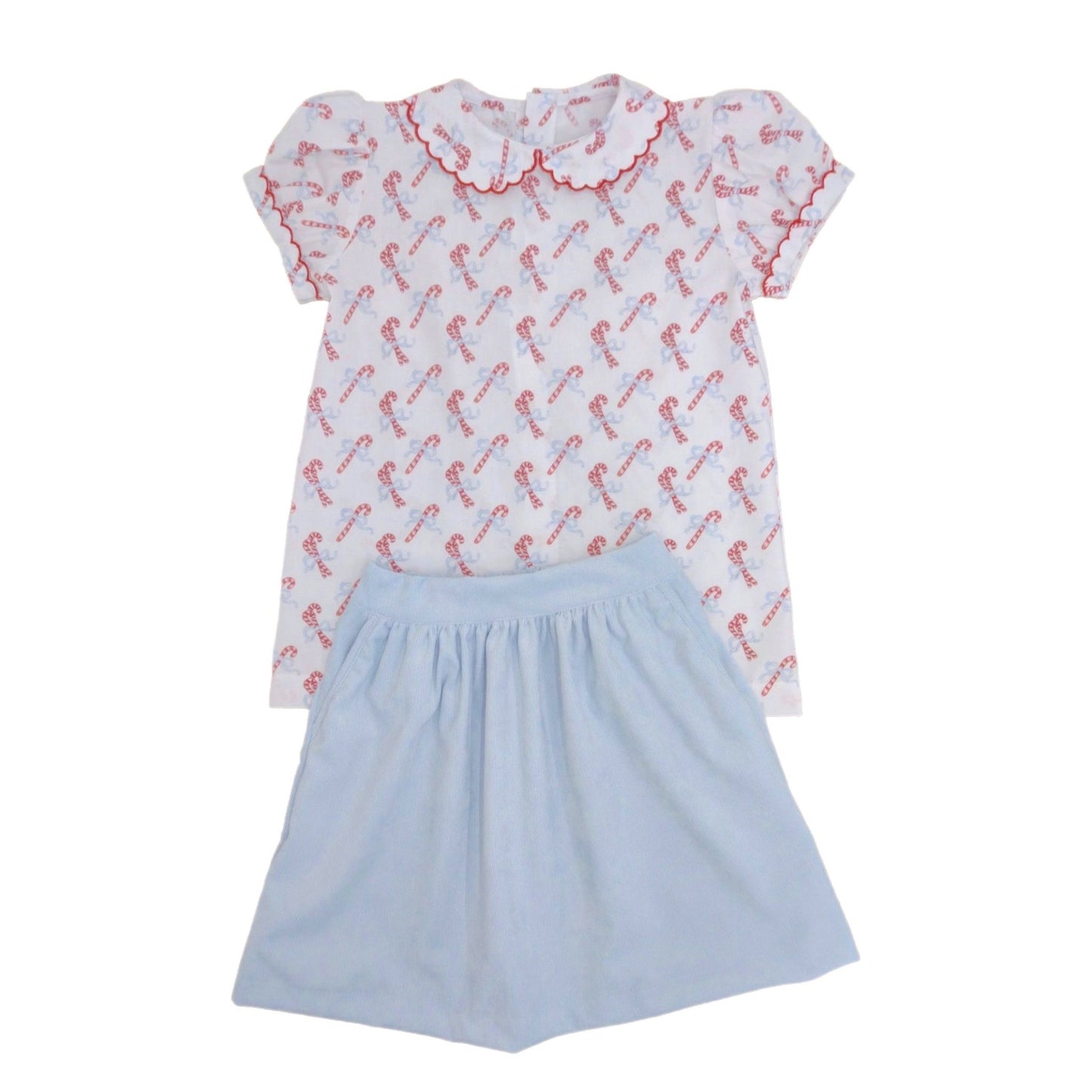 Cece Skirt Set - Candy Cane