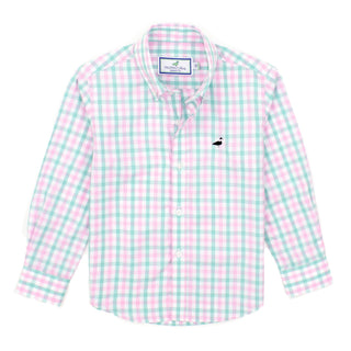 Seasonal Sportshirt - Rosemary Plaid - FINAL SALE