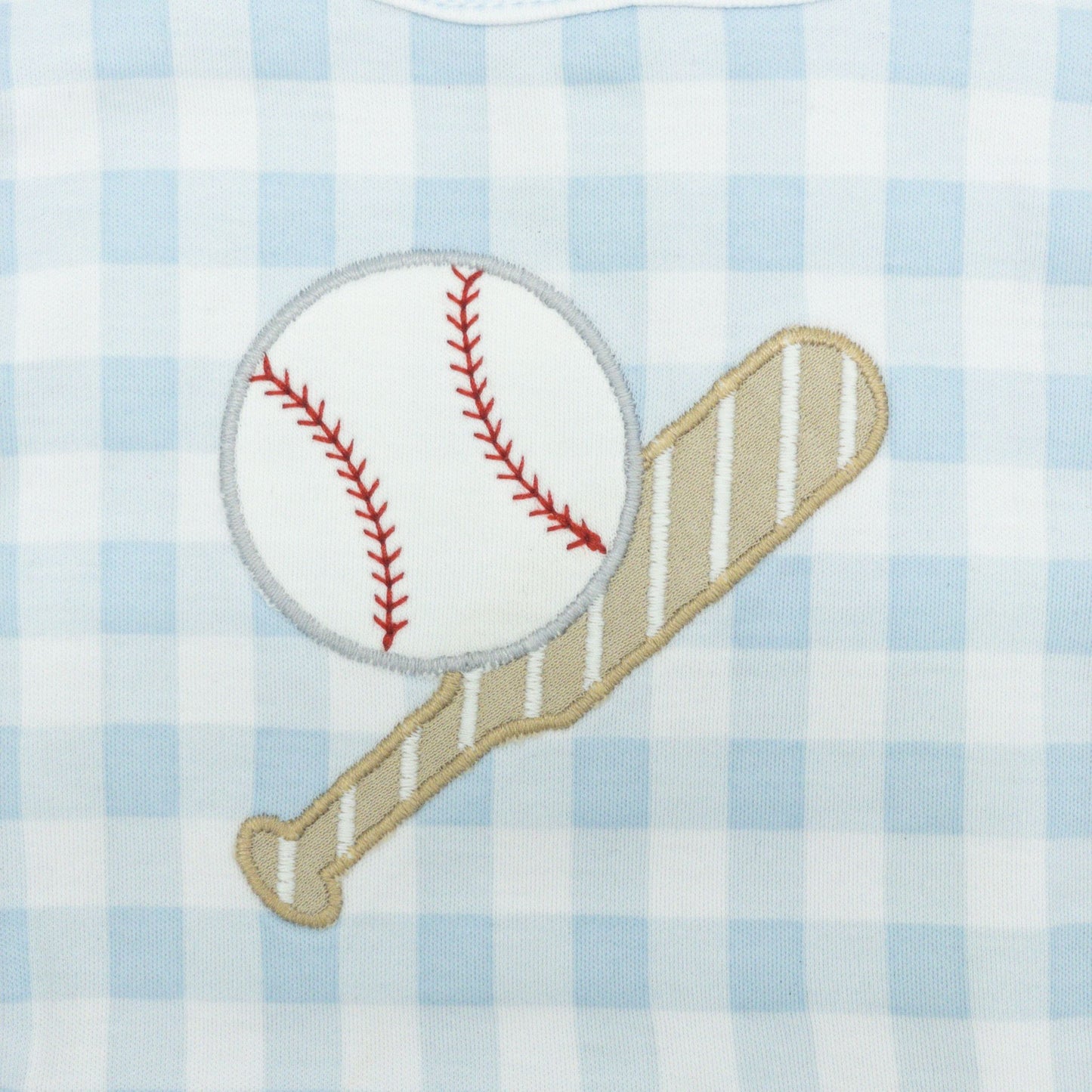 Batter Up Applique Sleeveless Bubble