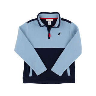 Hayword Half-zip (Fleece) - Barrington Blue