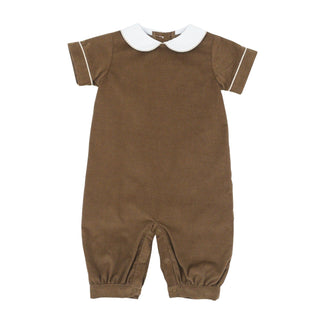 Oliver Romper - Cinnamon Corduroy