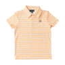 Orange Chiffon Stripe