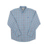 Kensington Court Plaid with Barbados Blue Stork