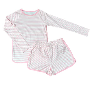 Loungewear Set - Pink Stripe