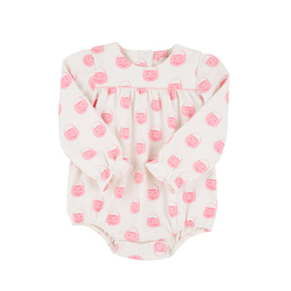 Penny's Long-sleeve Play Bubble - Vintage Prep Pumpkins Pails