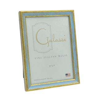 Blue & Gold Florentine Frame