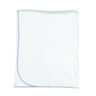 White with Blue
